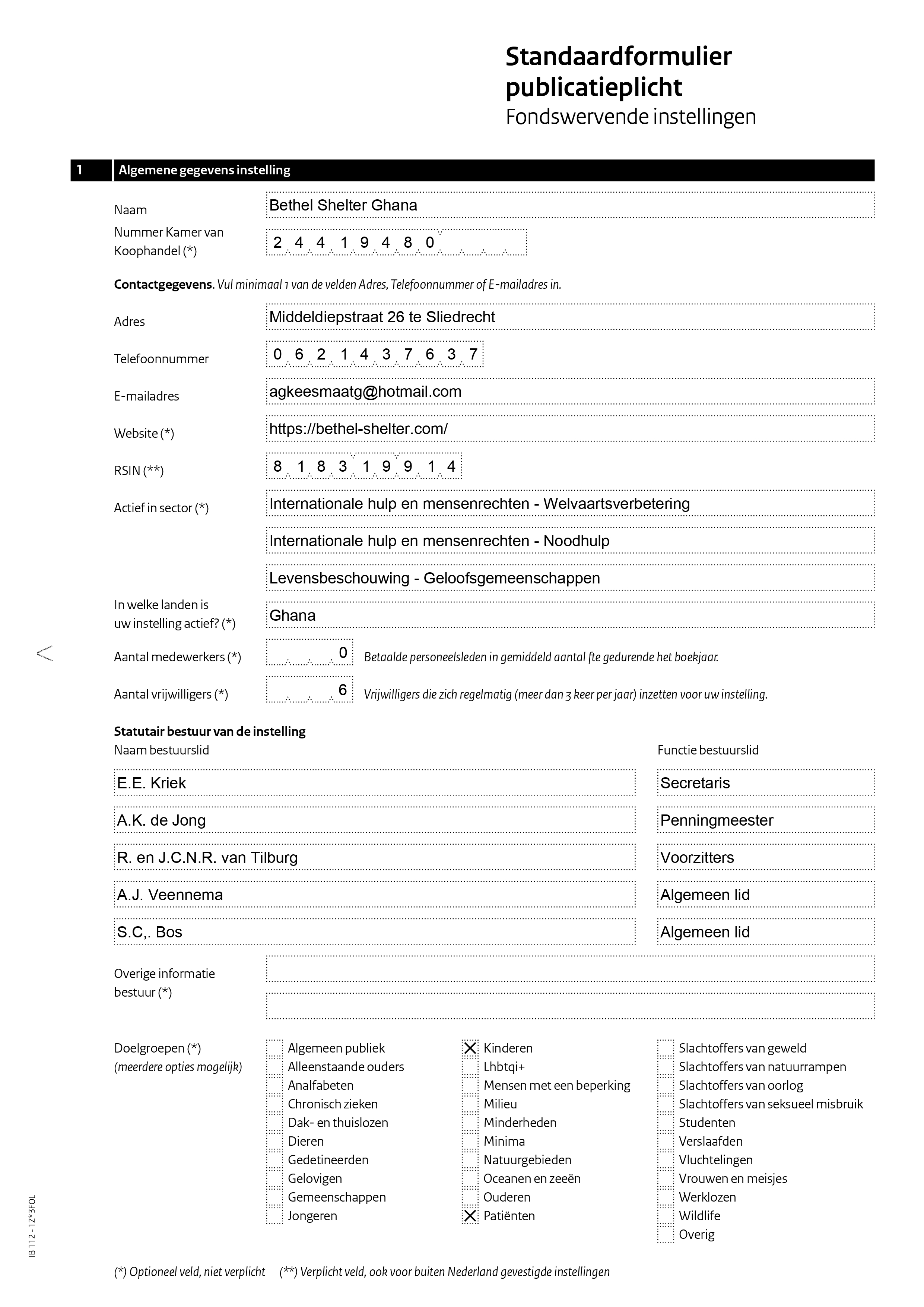 ANBI Document - Pagina 1 van 6